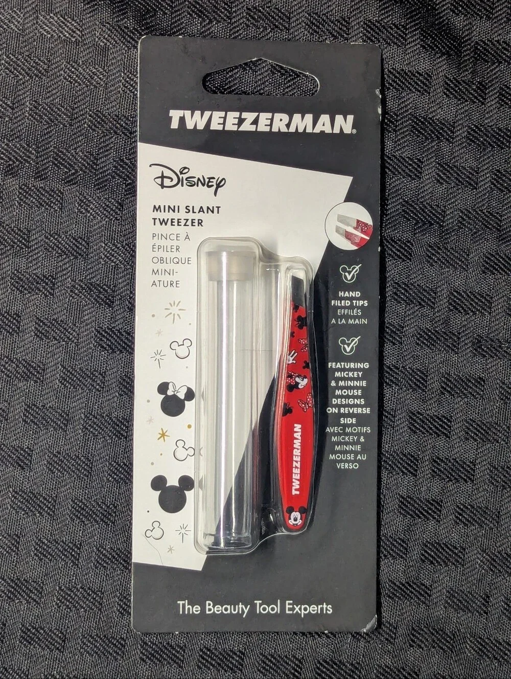 Red Mickey & Mini Disney Mini Slant Tweezermans.